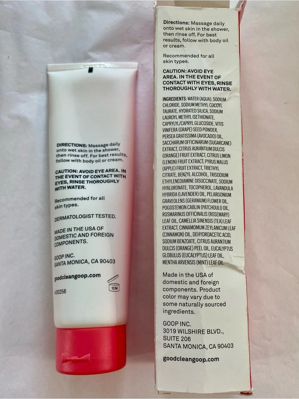 good.clean.goop beauty The Body Facial Exfoliating Scrub - 5.0 oz (142 g)